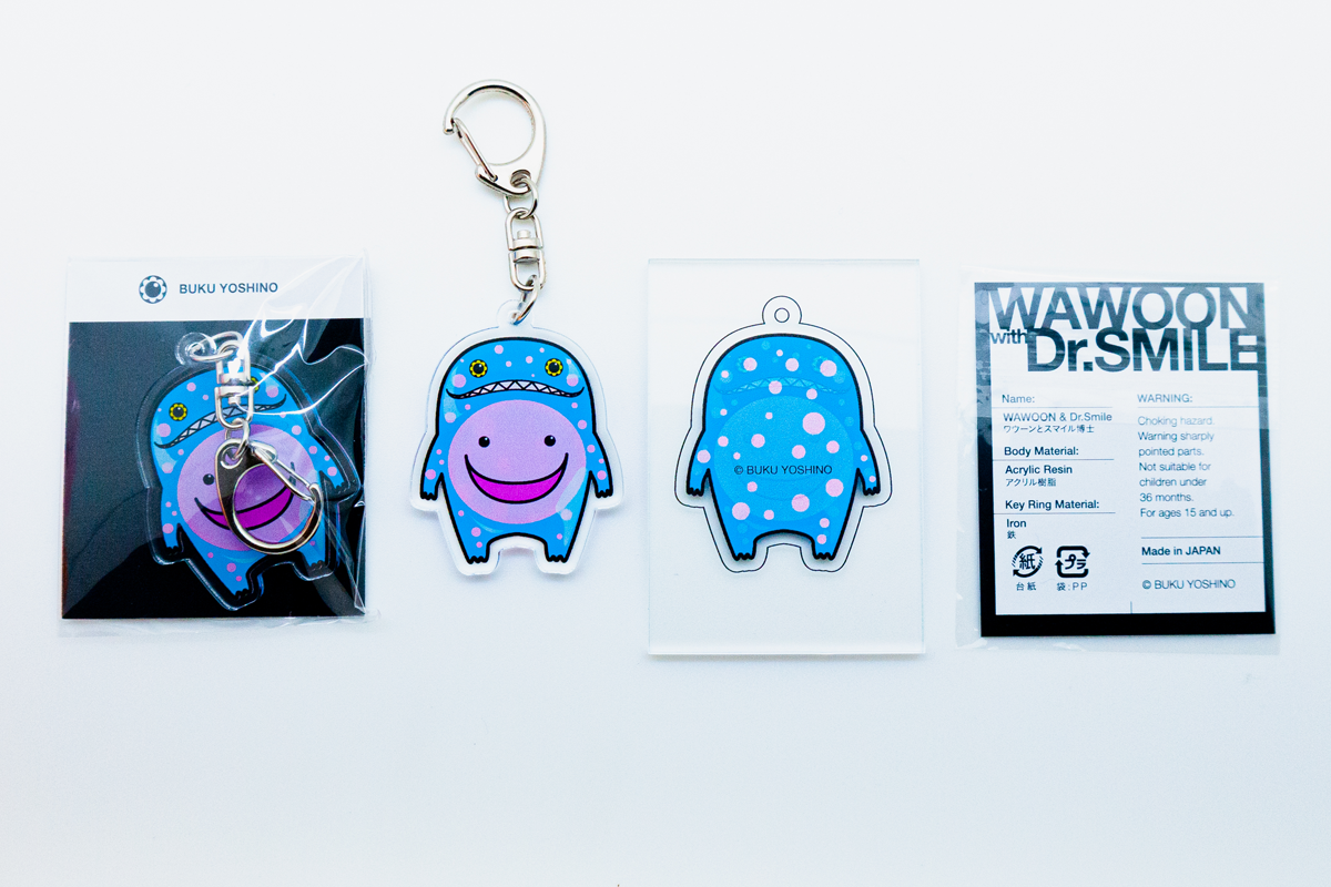 WAWOON acrylic key ring